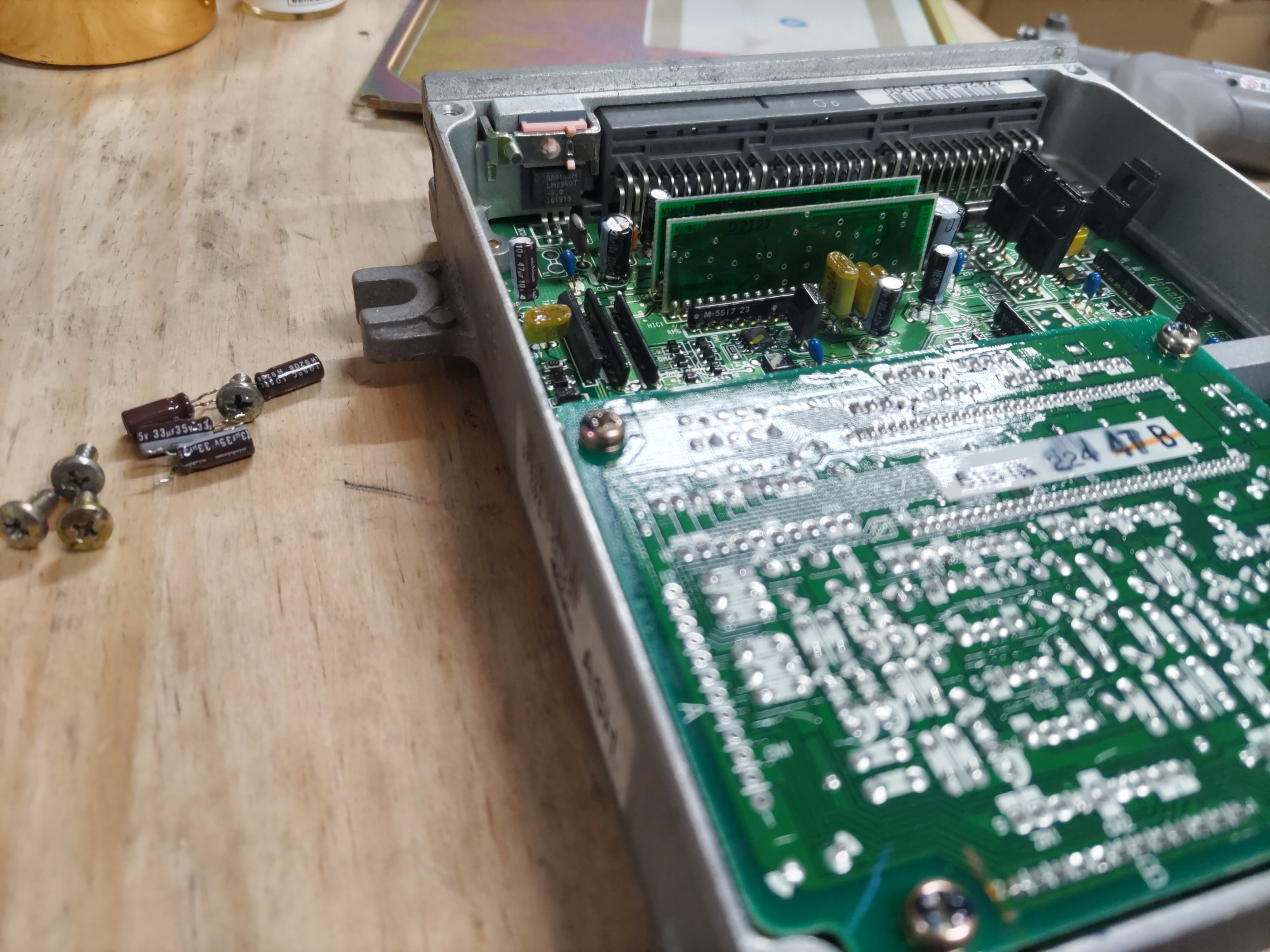 EG6 ECUコンデンサー交換とEK9後期から前期へ変換ハーネス製作｜ASLAN