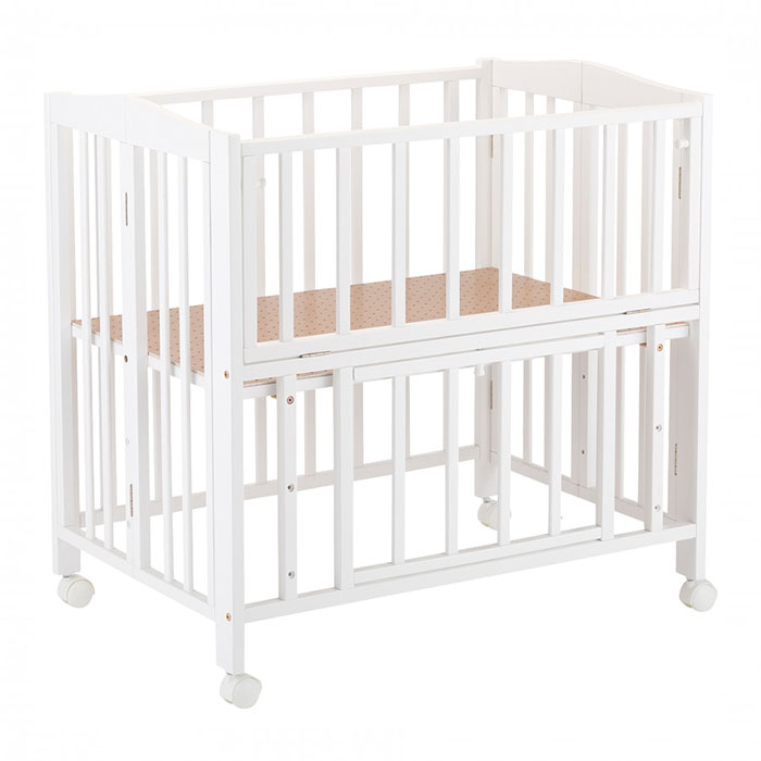 KATOJI カトージ ミニベッド折り畳み ホワイト【レンタル】※数量限定