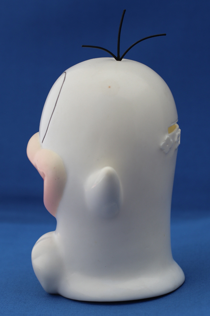 お化けのQ太郎 ソフビ 銀行貯金箱 オバケのQ太郎 貯金箱 住友銀行