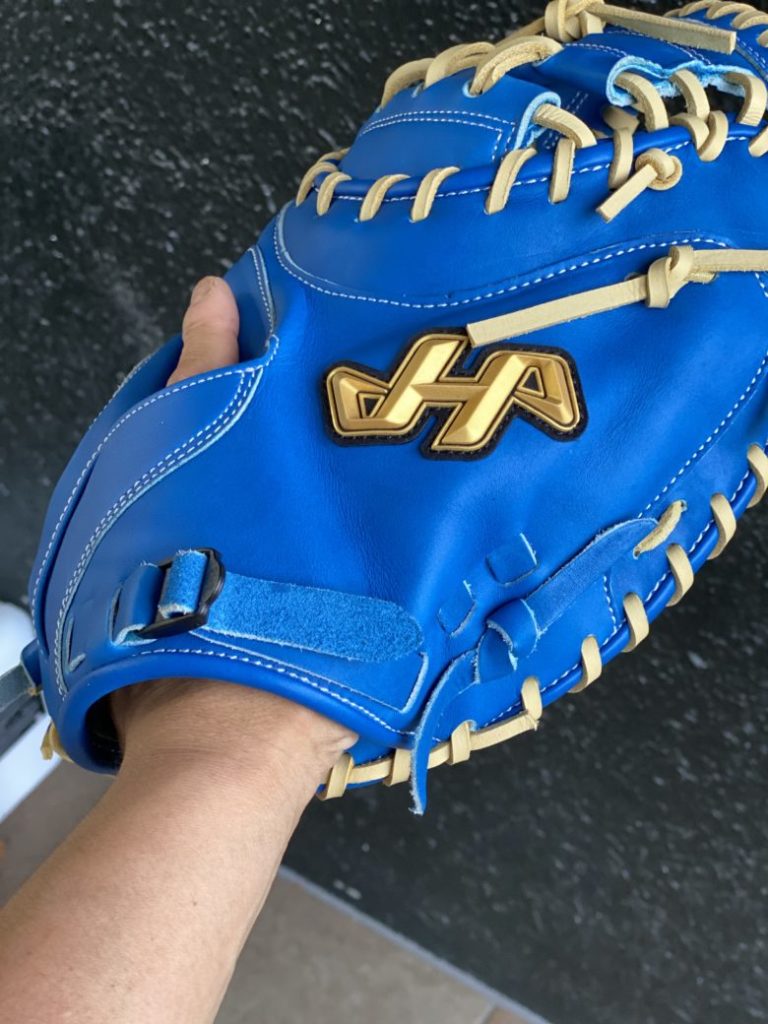 新定番】ハタケヤマの伏見選手モデルM23型軟式を型付けしてみた