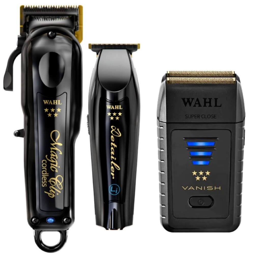 Wahl Cordless Black Magic Clip Clipper, Black Detailer Trimmer