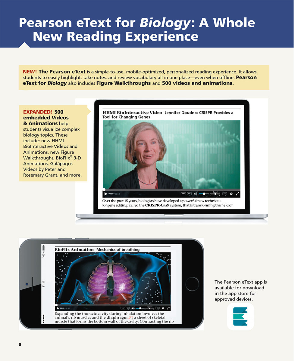 Biology: A Global Approach, 12th Global Edition – Pearson Benelux