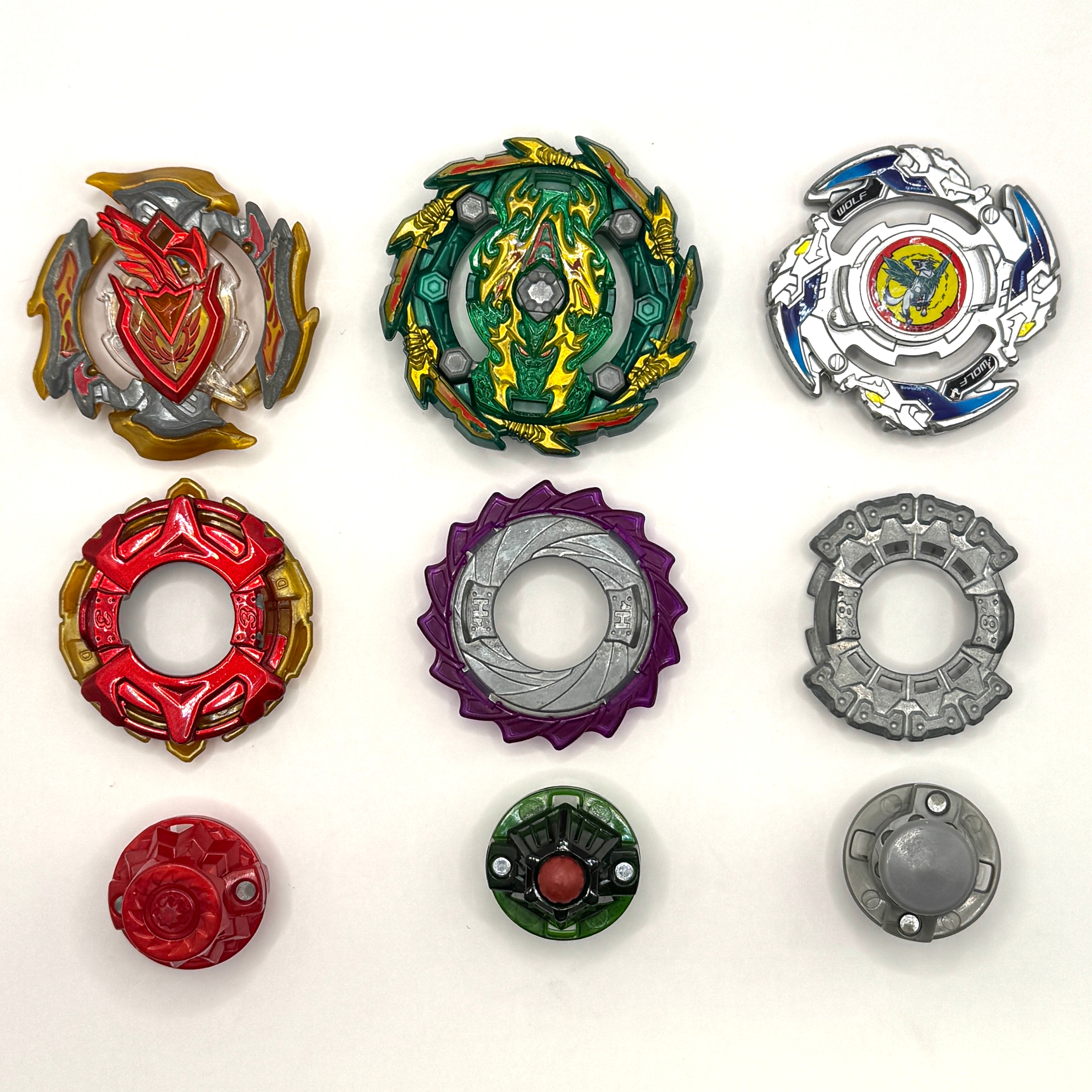 Takara Tomy Beyblade Burst B-121 Cho-Z Triple Booster Set (Pre-Owned)