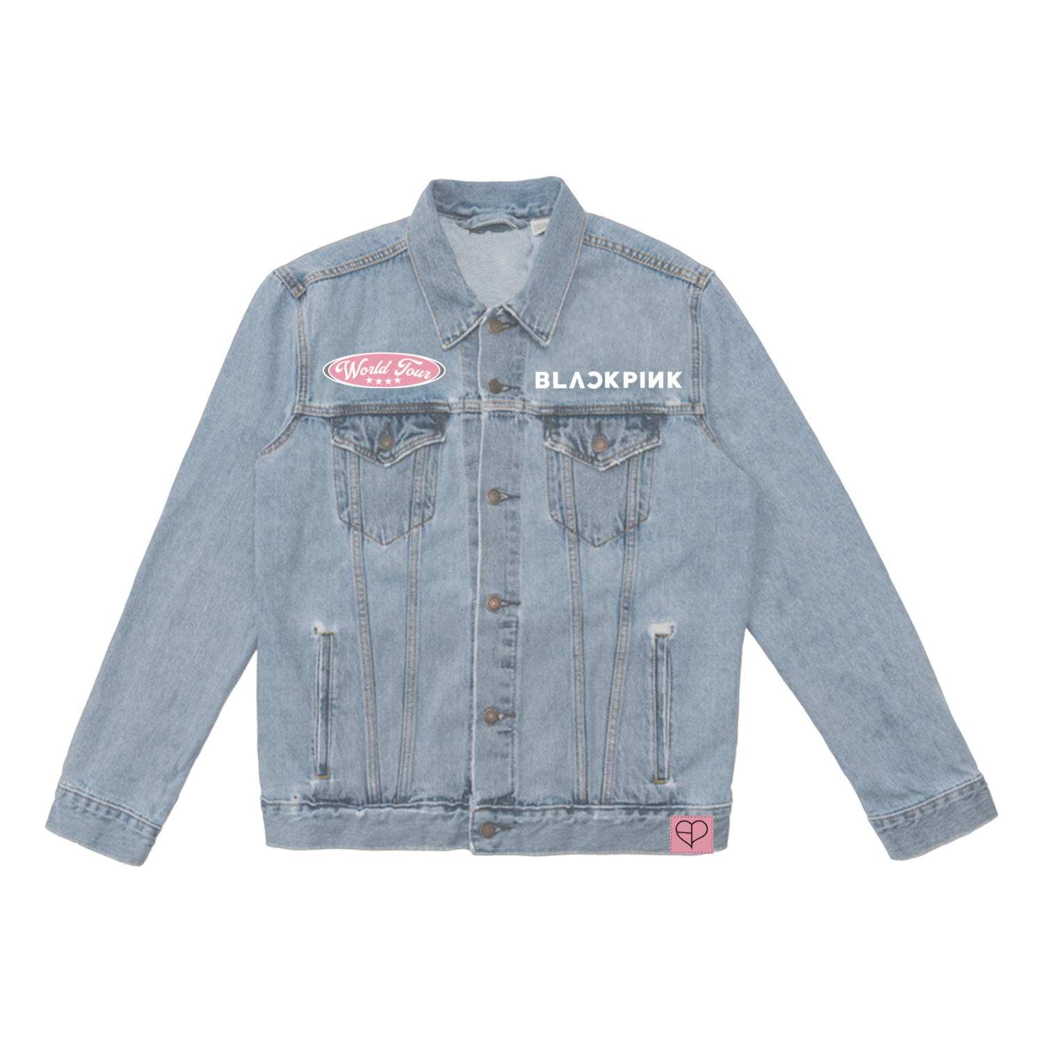 BLACKPINK Denim Jacket_Light Blue – BLACKPINK OFFICIAL STORE (NA)