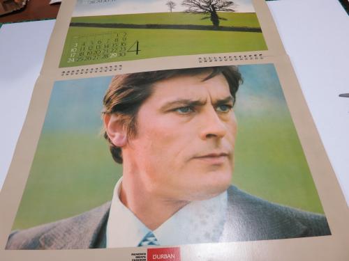 アラン・ドロン 1980年代 ダーバンカレンダー | ALAIN DELON