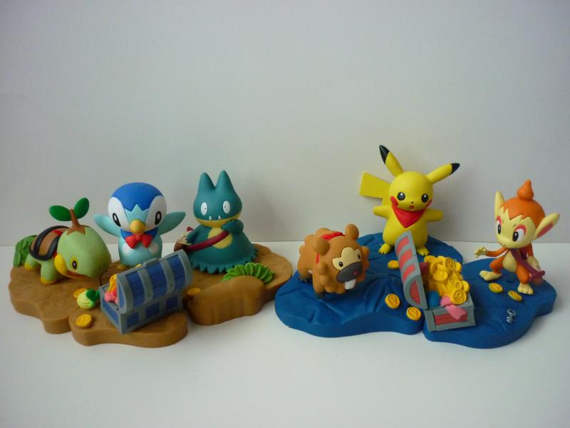 ぽけもん☆かふぇ ポケモン不思議のダンジョン ジオラマ フィギュア