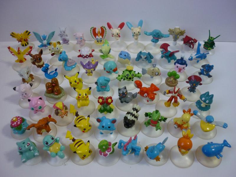 ぽけもん☆かふぇ 吸盤付ミニフィギュア