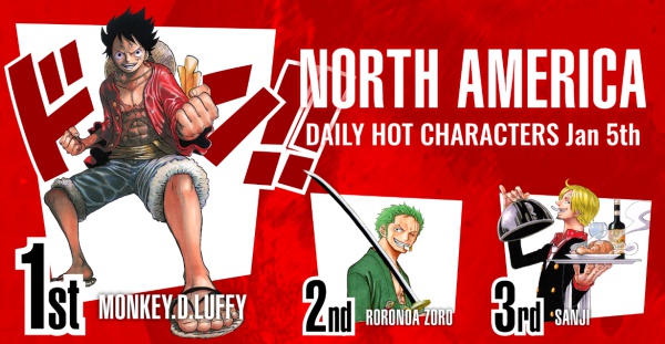 第1回ONE PIECEキャラクター世界人気投票 開催／NYタイムズ一面広告