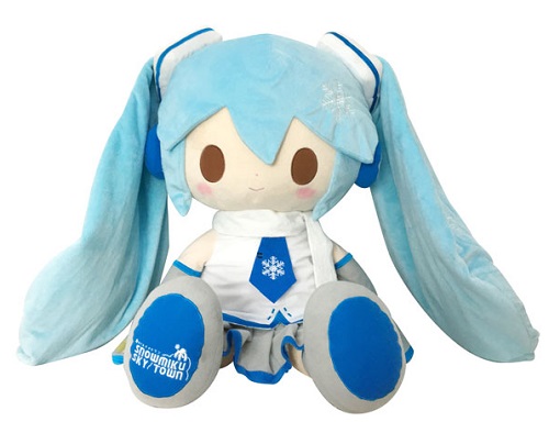 雪ミク スカイタウン】「ビックサイズ 雪ミクぬいぐるみ（We love