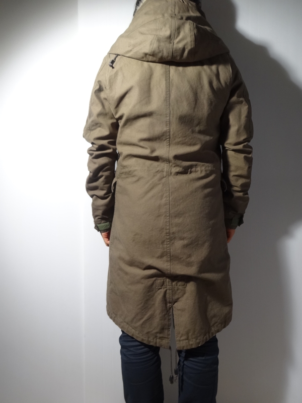 wjk M-52 destroy cotton twill モッズコート 黒 wjk M52 – destroy cotton twill 1130 ct01 < モッズコート > | wjk