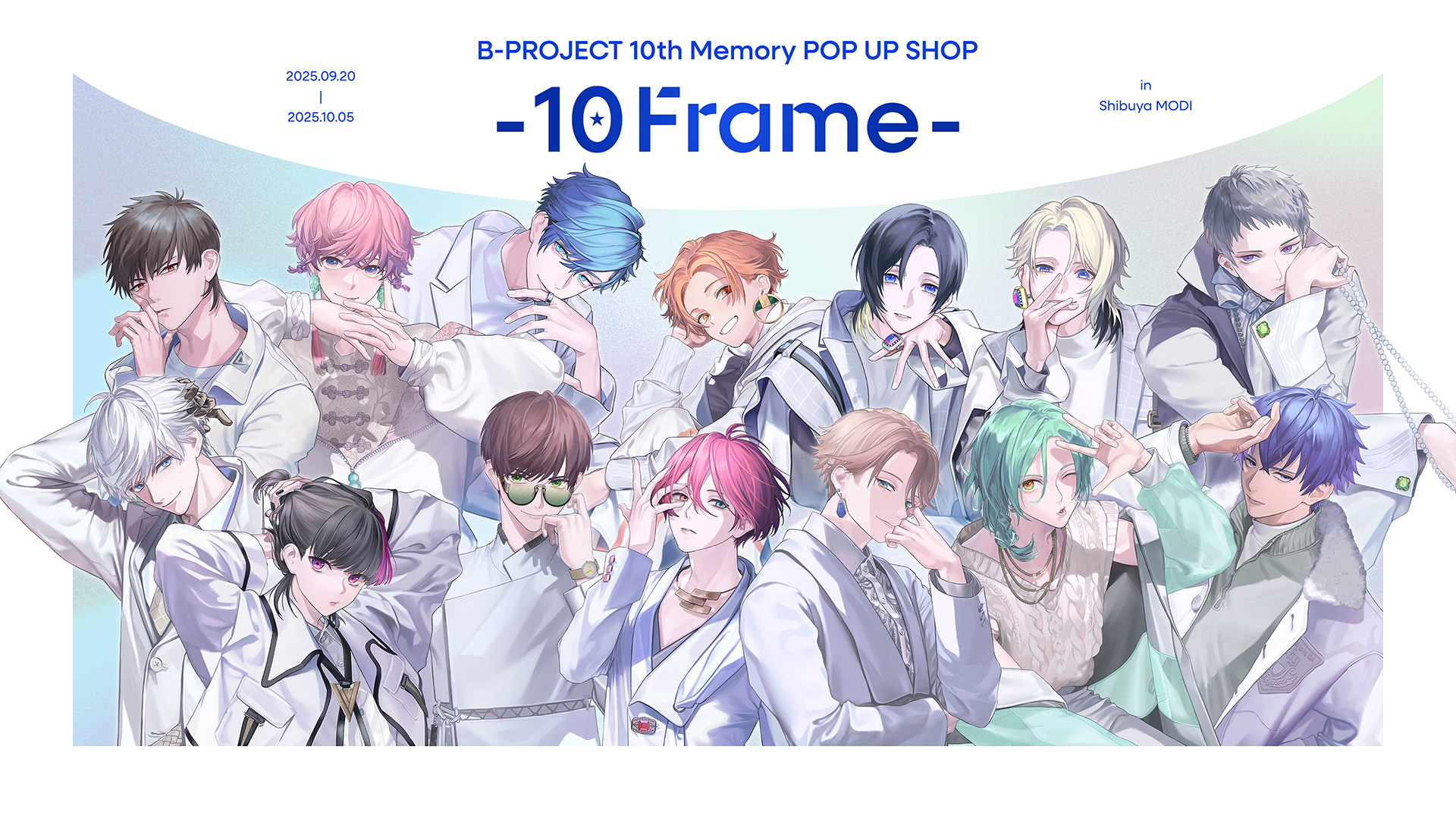 B-PROJECT 10th Memory POP UP SHOP -10Frame-
