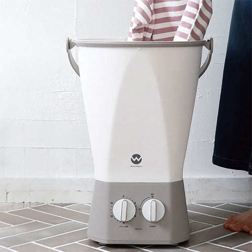 Newモデル】 ウォッシュボーイ 小型洗濯機 バケツ 2水流 らくらく排水