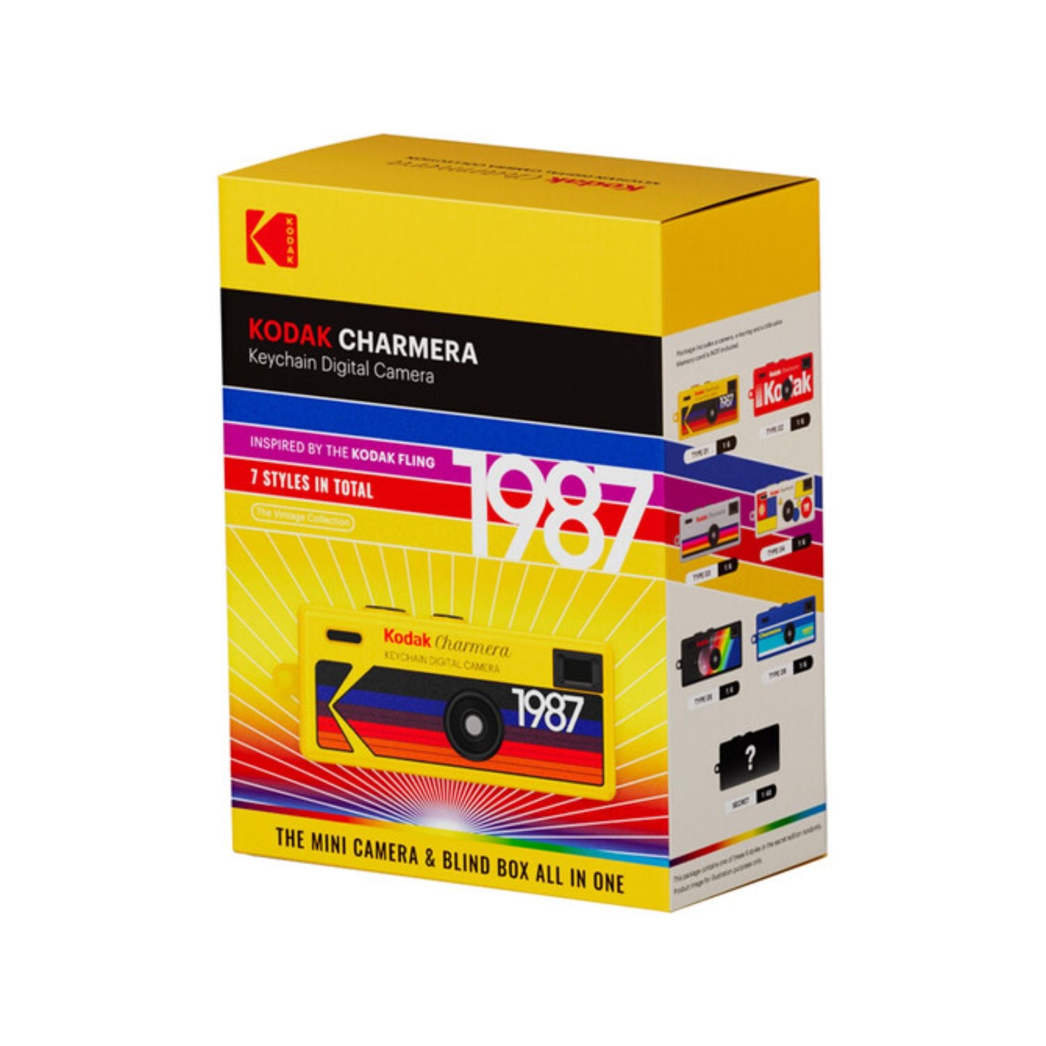 Kodak Charmera 1987 — Câmera Digital Compacta Retrô – OctoShop