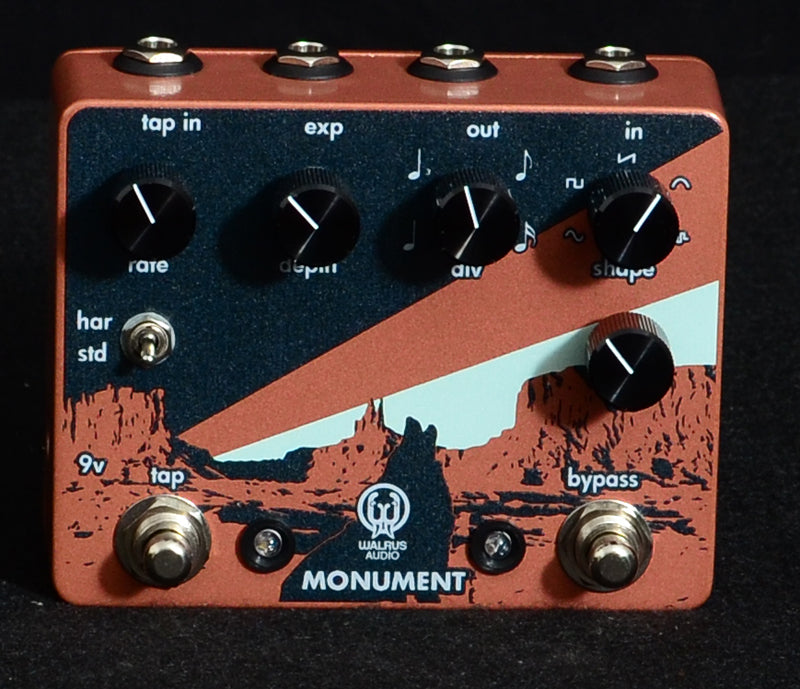 Walrus Audio Monument Harmonic Tap Tremolo Guitar Effect Pedal