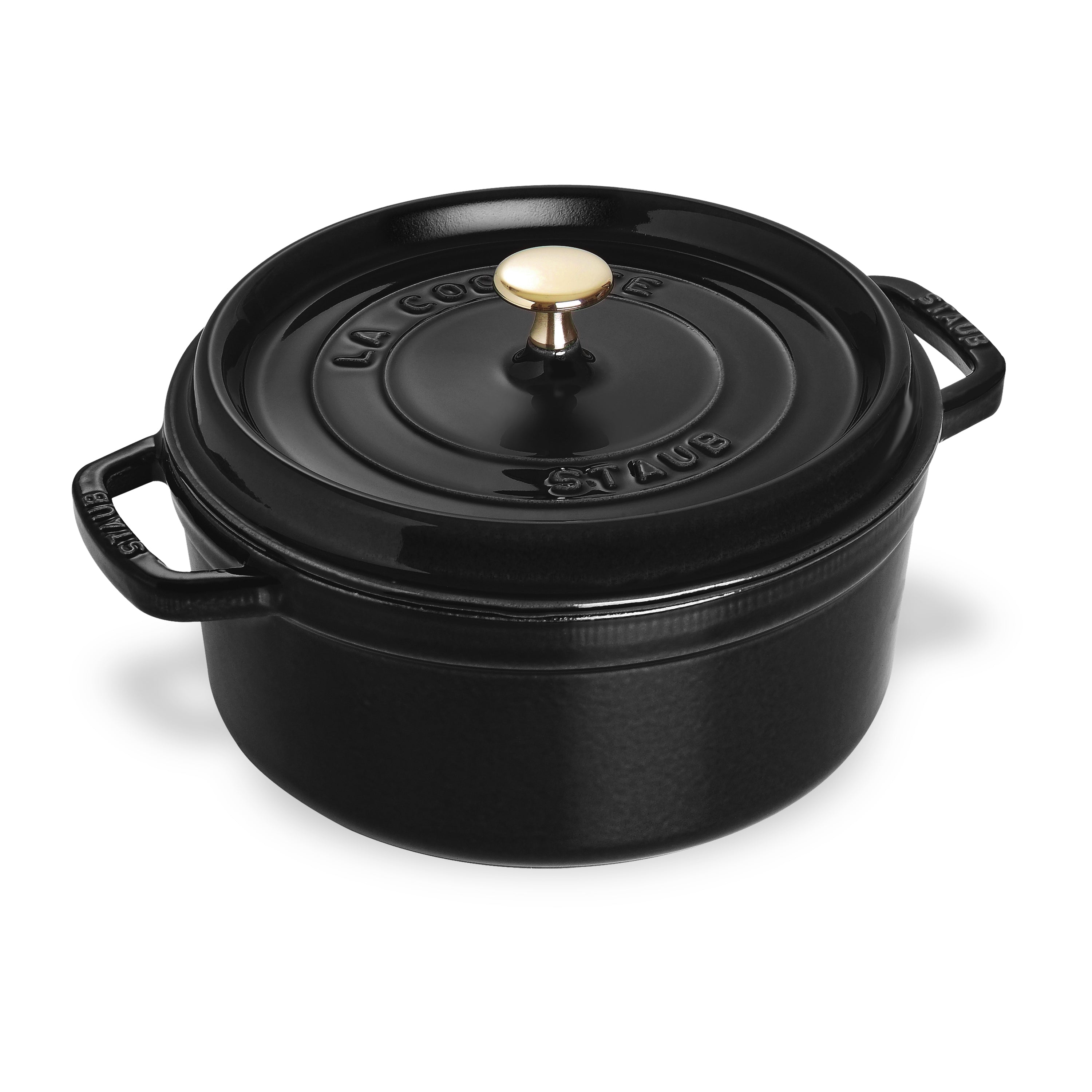 Staub Dutch Oven - 7-qt Cast Iron Cocotte - Matte Black – Cutlery