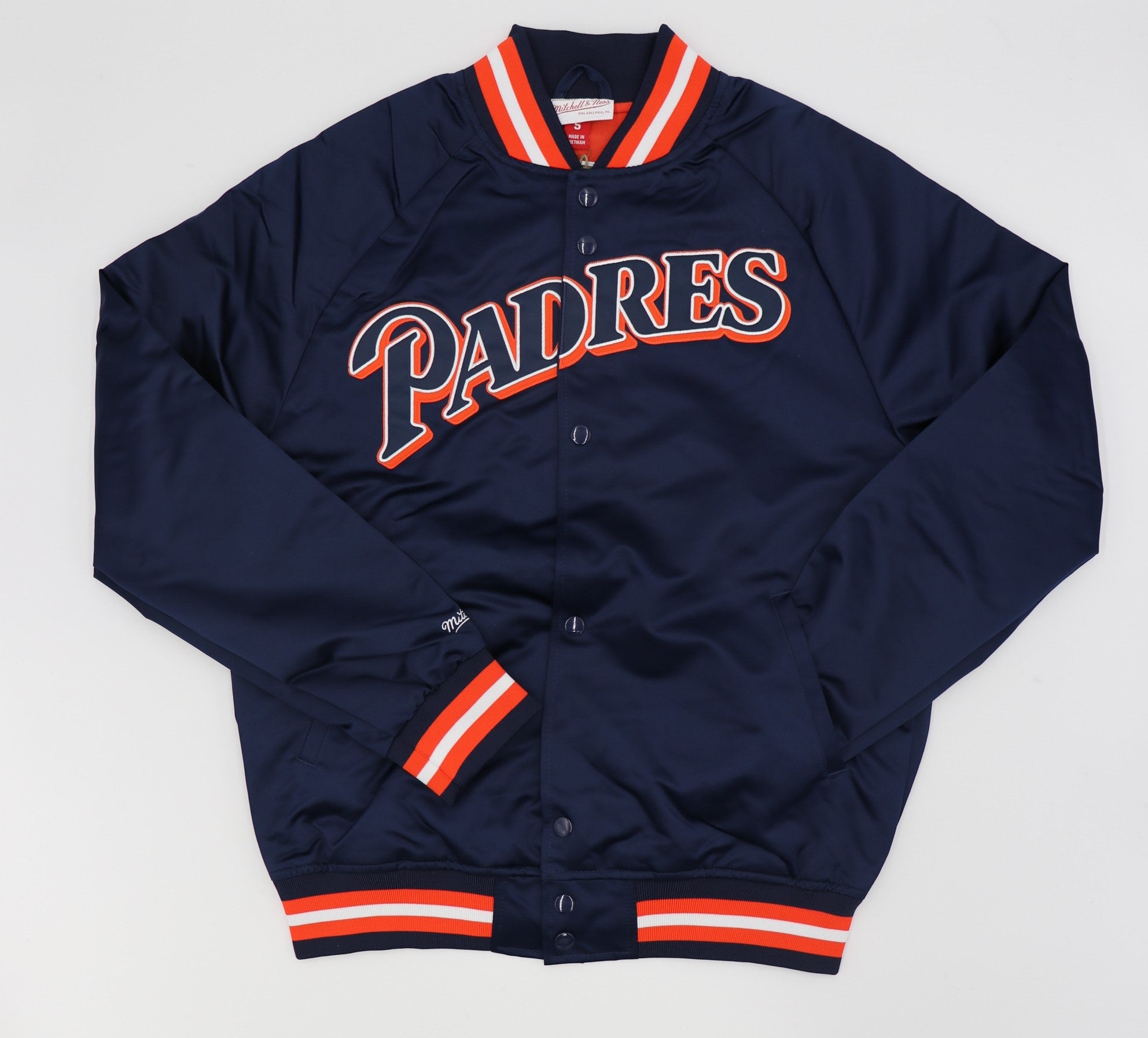 San Diego Padres Satin Jacket – Caliwearsd