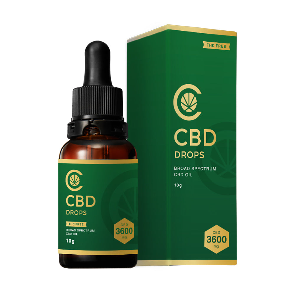 CBD オイル 10g 36% CBD 3600mg ブロードスペクトラム – CBD by