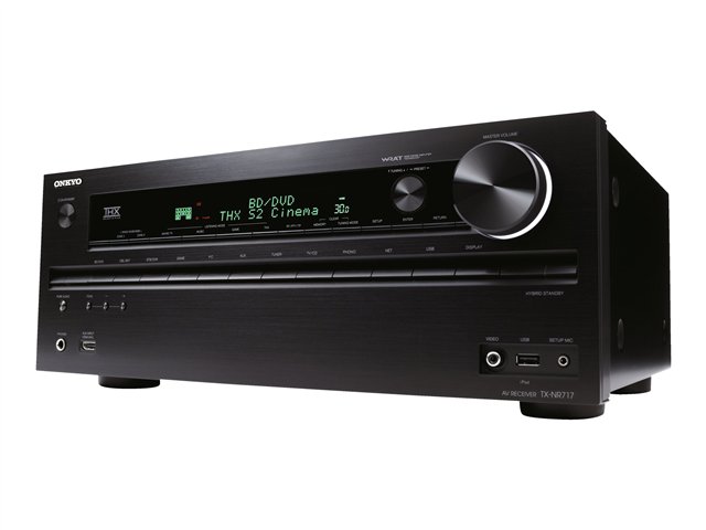 Onkyo TX-NR717 - AV network receiver - 7.2 channel - TX-NR717B