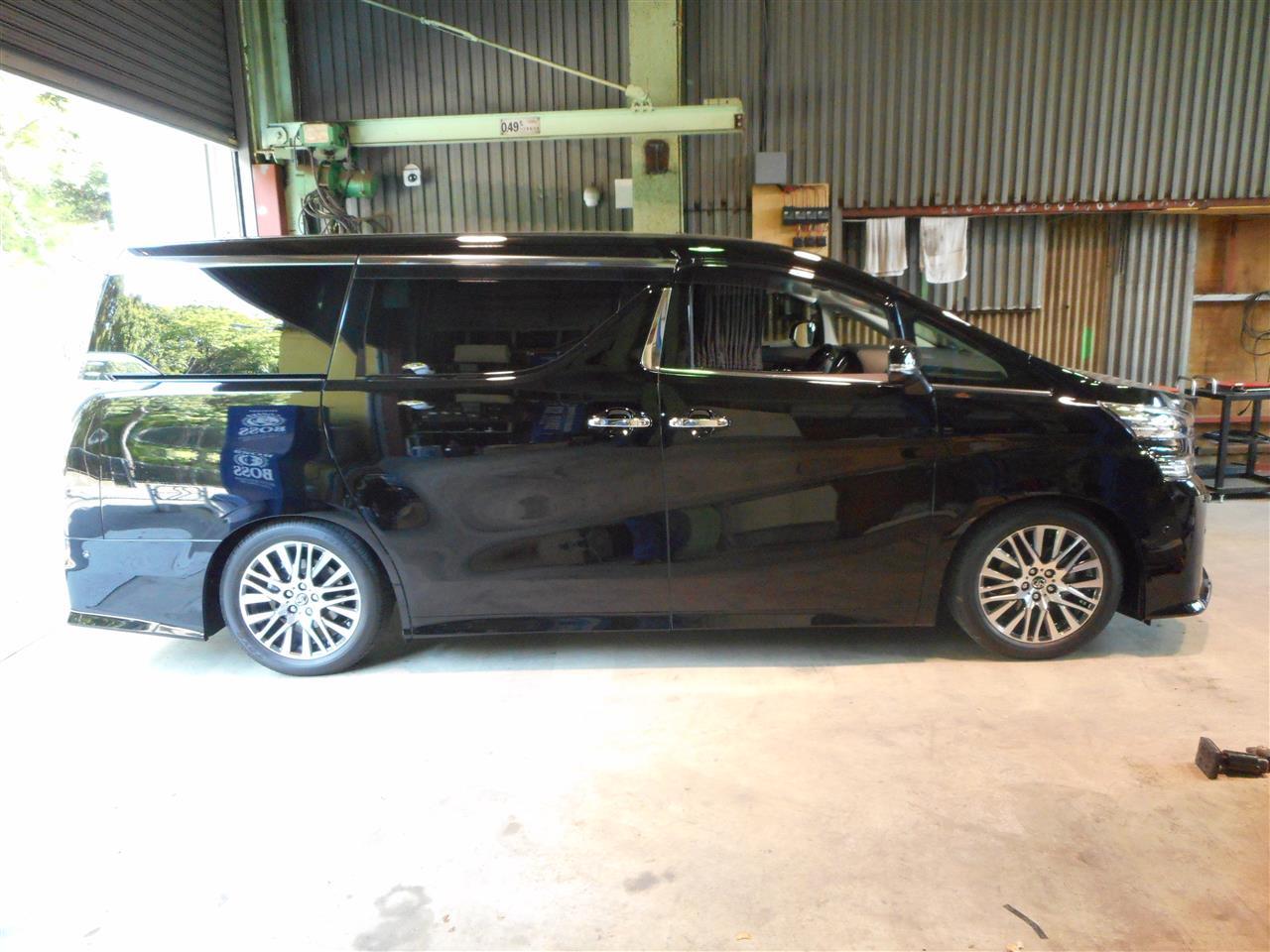 30系アルファード TEIN 車高調FLEX-A取付&四輪アライメント調整 │ KTS