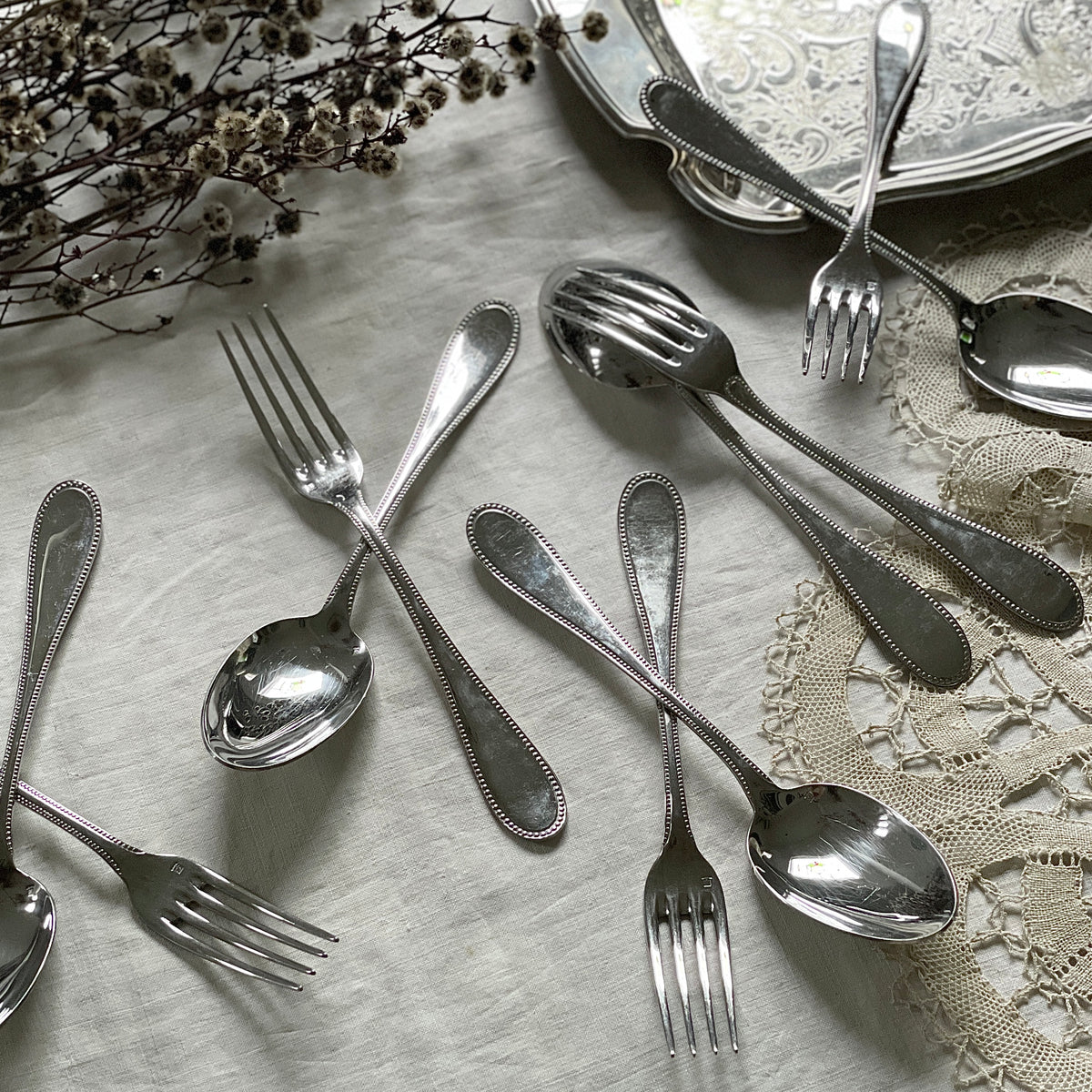 6点セット】永島義教さん｜カトラリー｜フォーク｜ナイフ｜スプーン 6