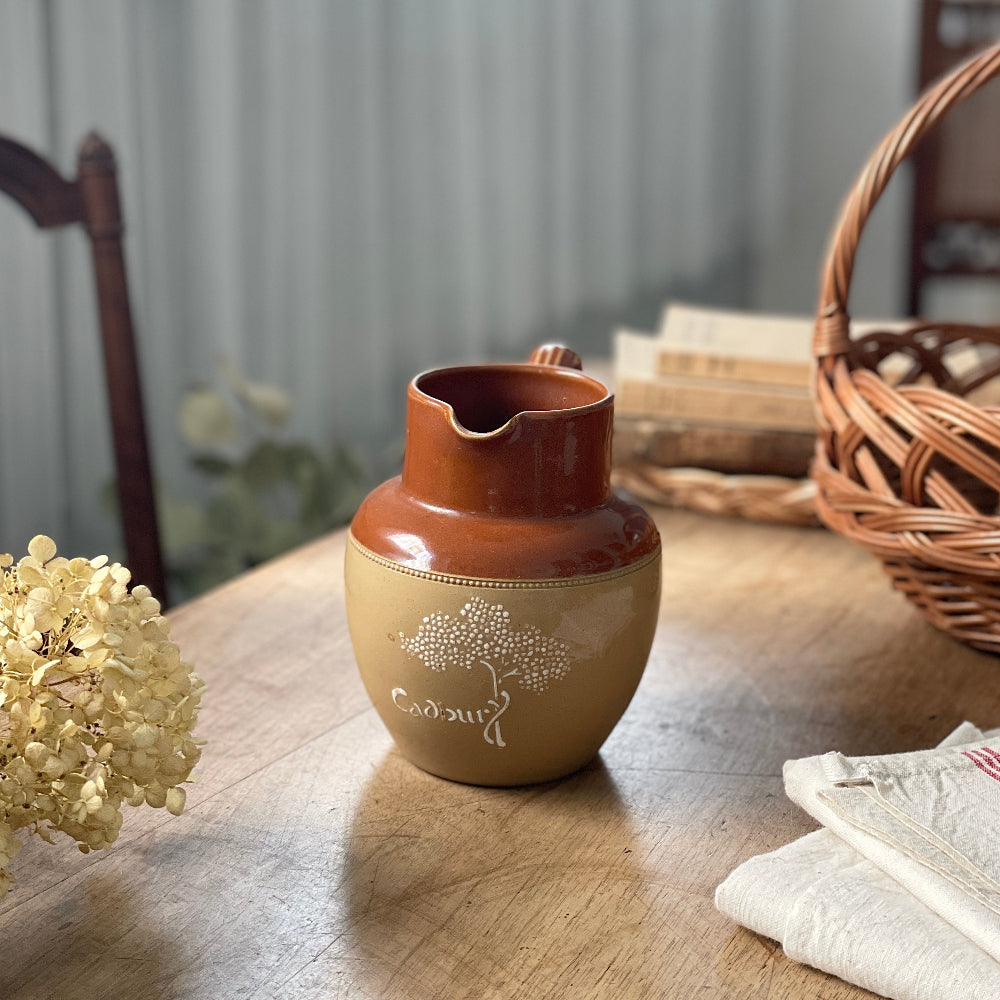 キャドバリー社ホットチョコレート用ジャグ イギリスアンティーク