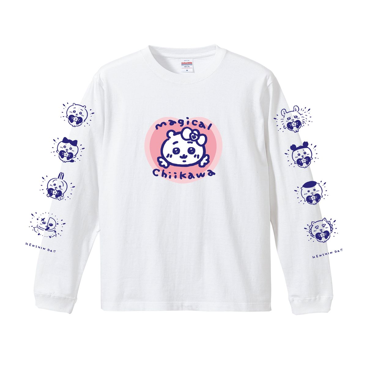 ちいかわ まじかるちいかわ L/S Tシャツ 変身前 ホワイト | ちいかわ