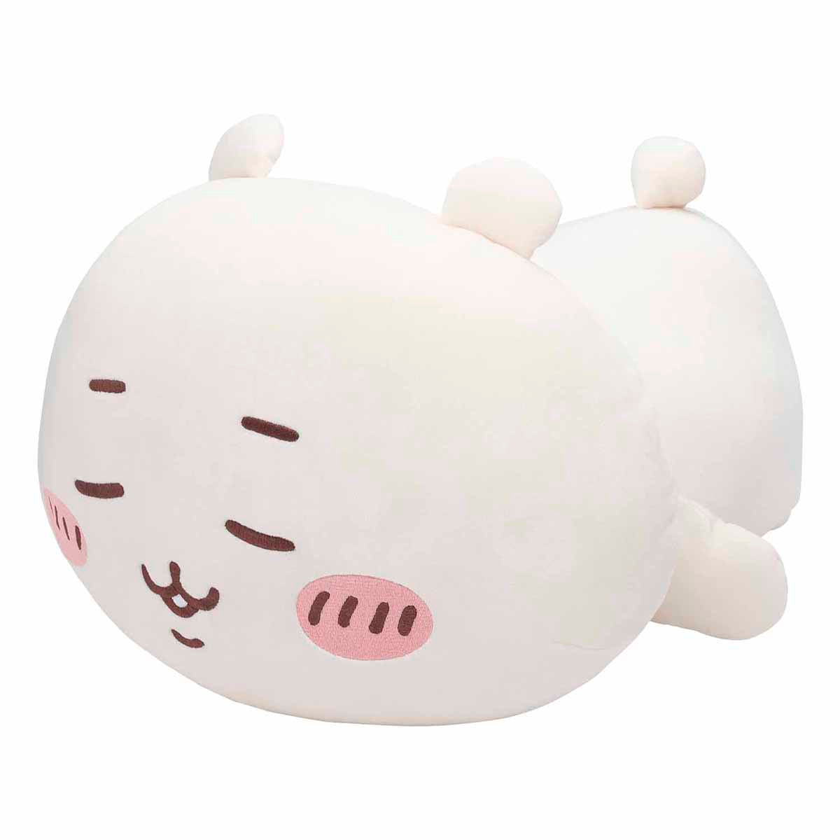 ちいかわ マシュマロみたいな寝そべり抱きぬいぐるみ（ねむねむちい