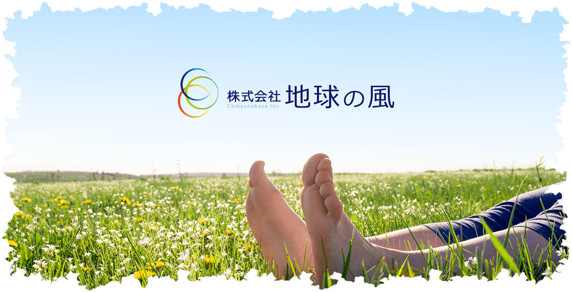 株式会社地球の風 | 初のアーシンググッズ専門店 心と身体の