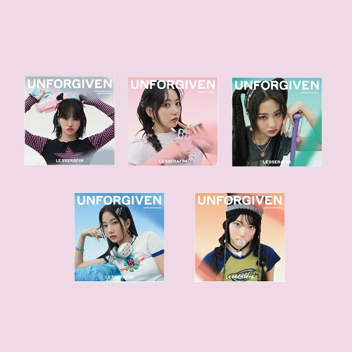 LE SSERAFIM 2nd Single Album - UNFORGIVEN (Limited Member Ver