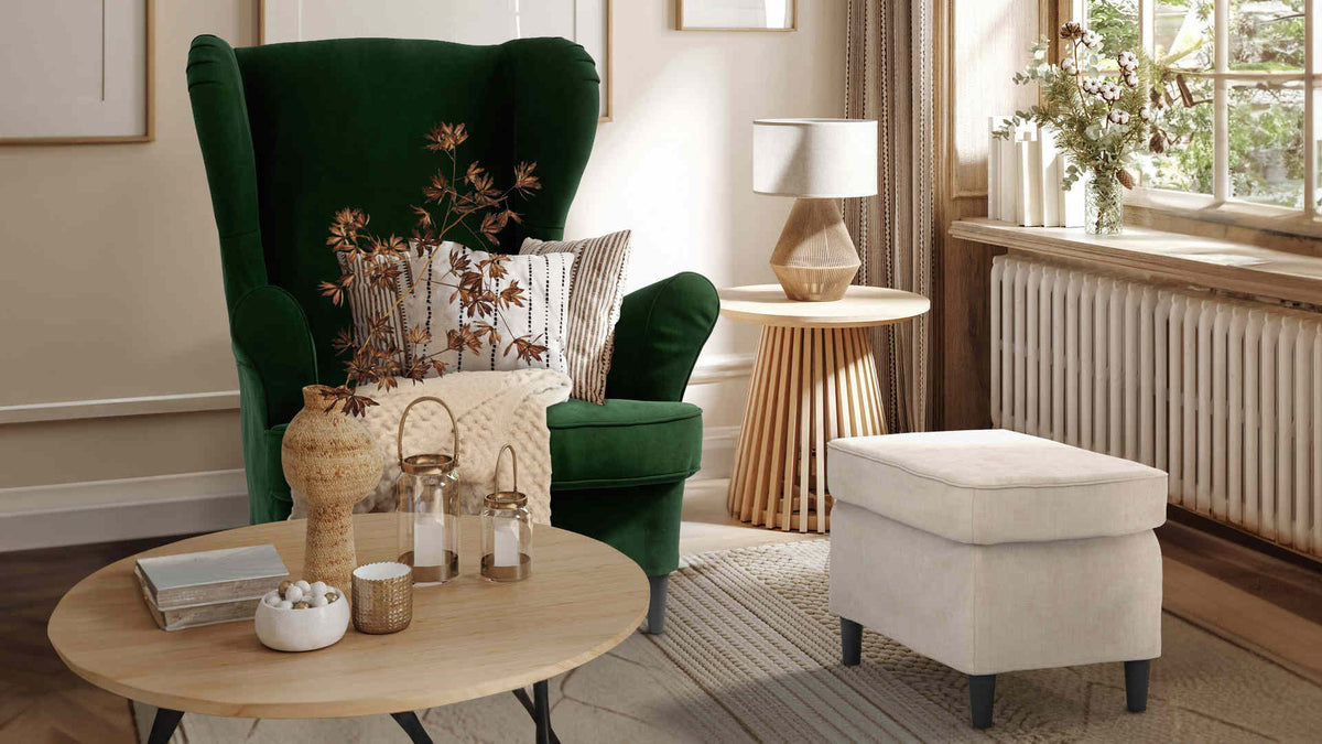 IKEA Strandmon Armchair Cover (Loose Fit) | Comfort Works