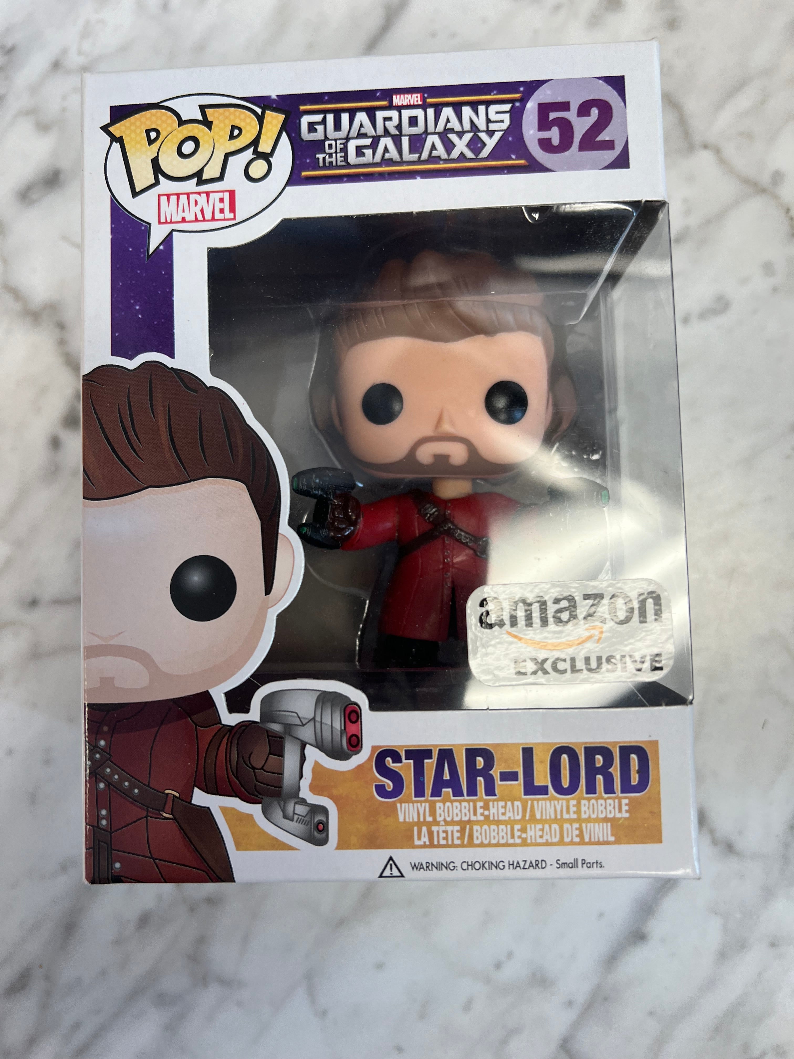 Funko Pop! Vinyl: Marvel - Star-Lord Unmasked - Amazon (Exclusive