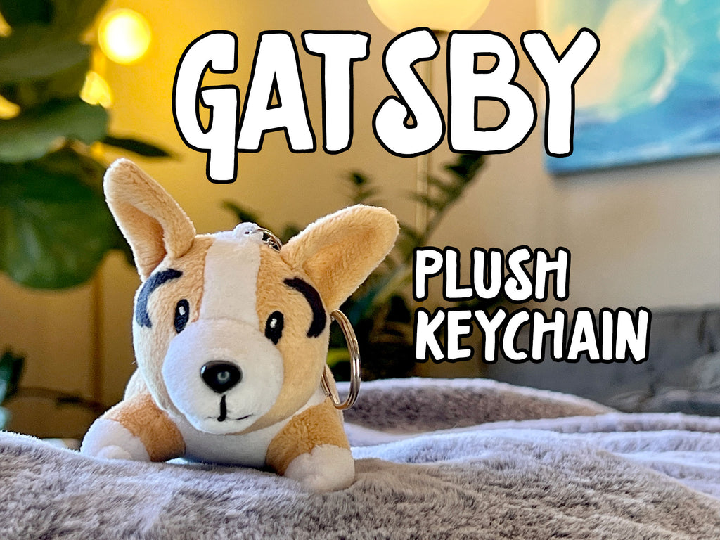 Official Gatsby Corgi Plush Keychain – Corgi On Fleek