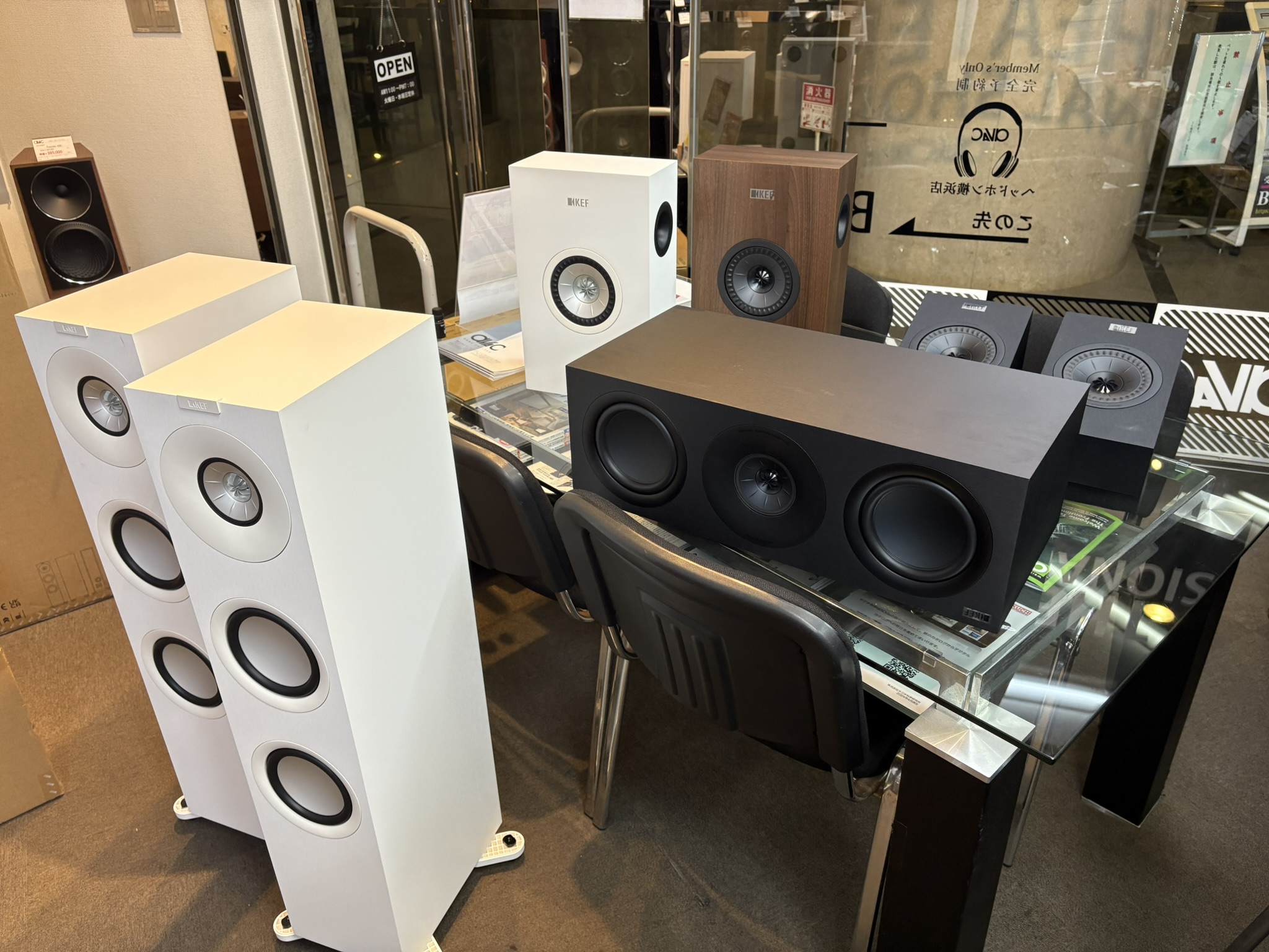 アバック横浜】KEF new Qシリーズ。いよいよ「音のブラックホール」MAT