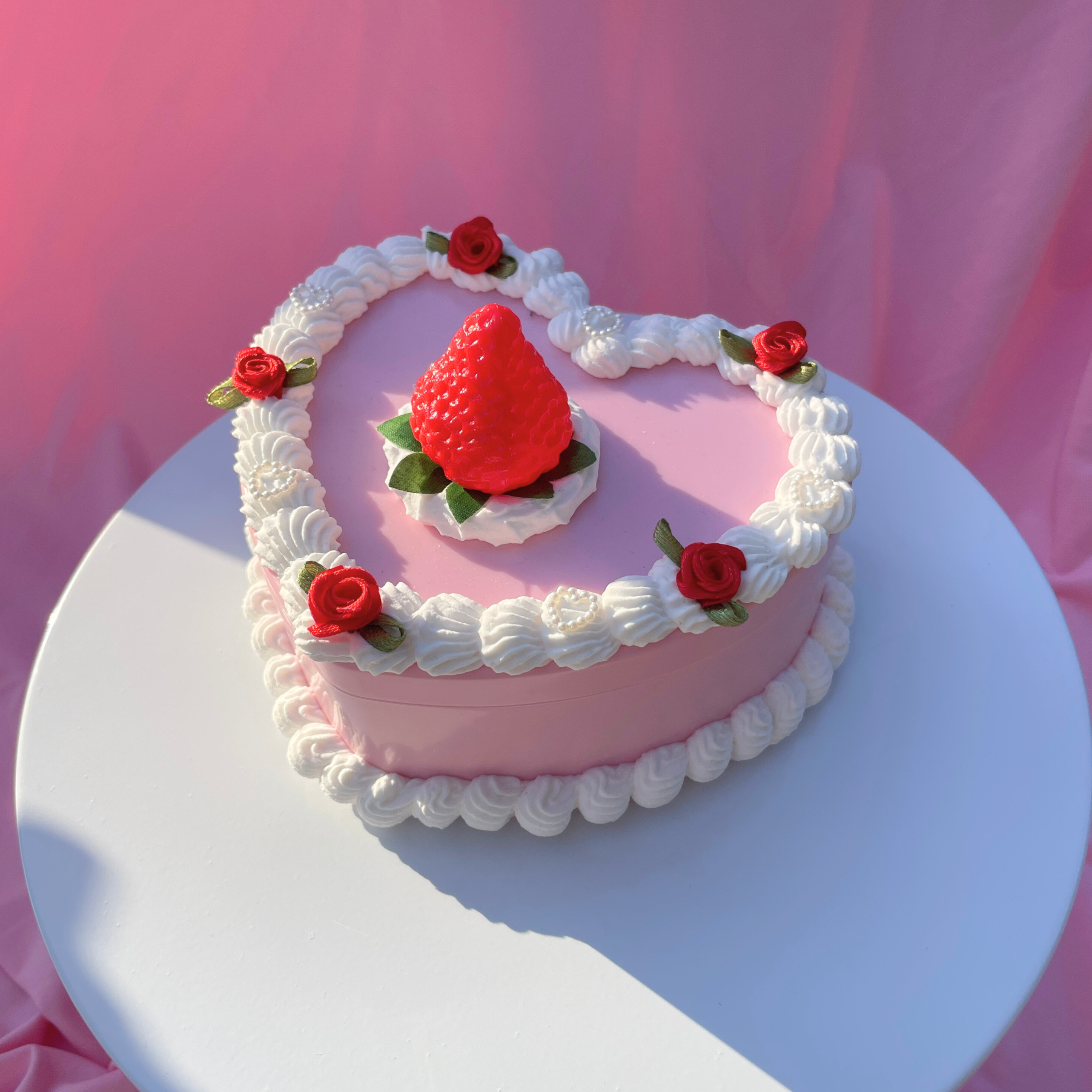Sweetheart Fake Cake Jewelry Box – Crafty Dessert