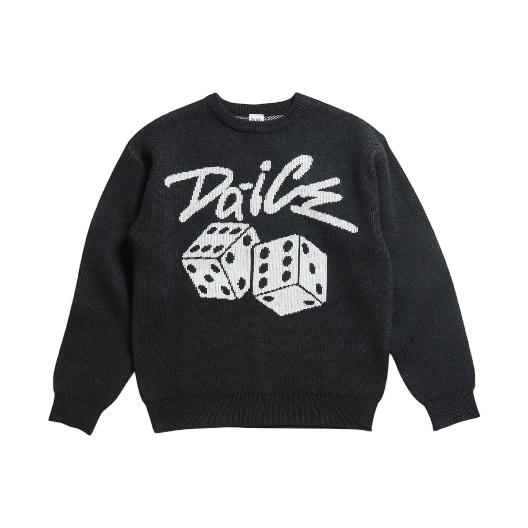 Da-iCE Jacquard Crew Knit(black)