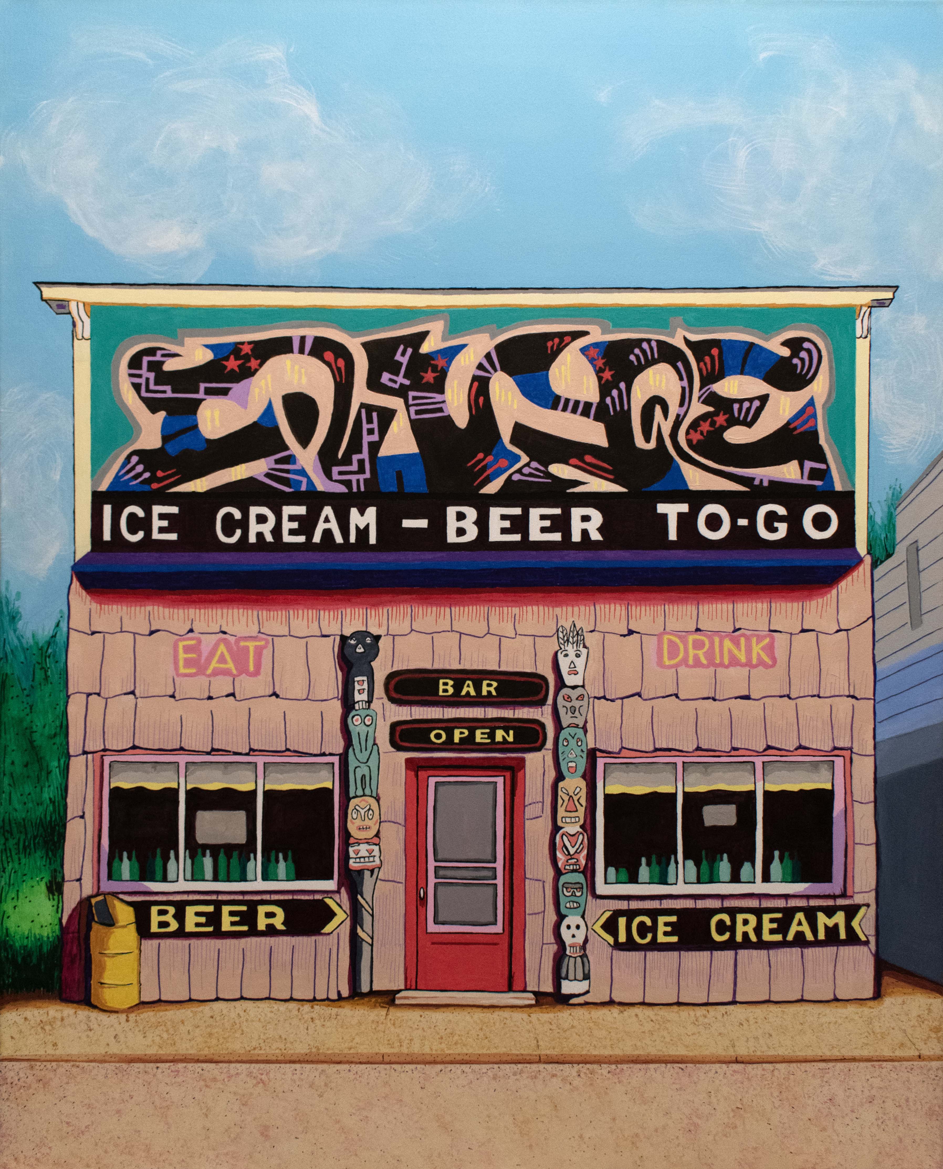 Michigan Museum Bar – Urban Art, Diane Staver