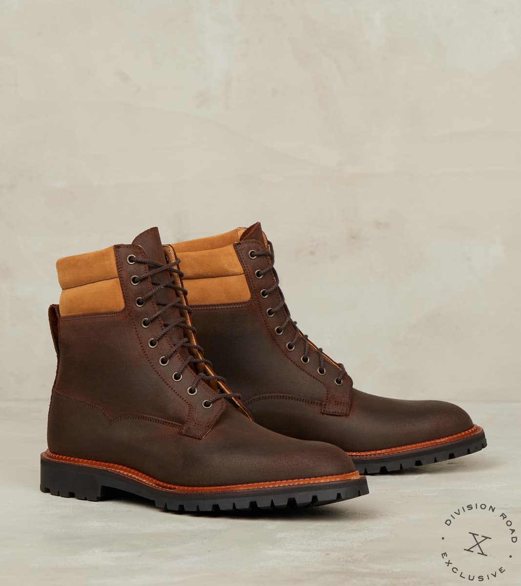Crockett & Jones x DR Ross - 378 - Vibram Carrarmato - Dark Brown