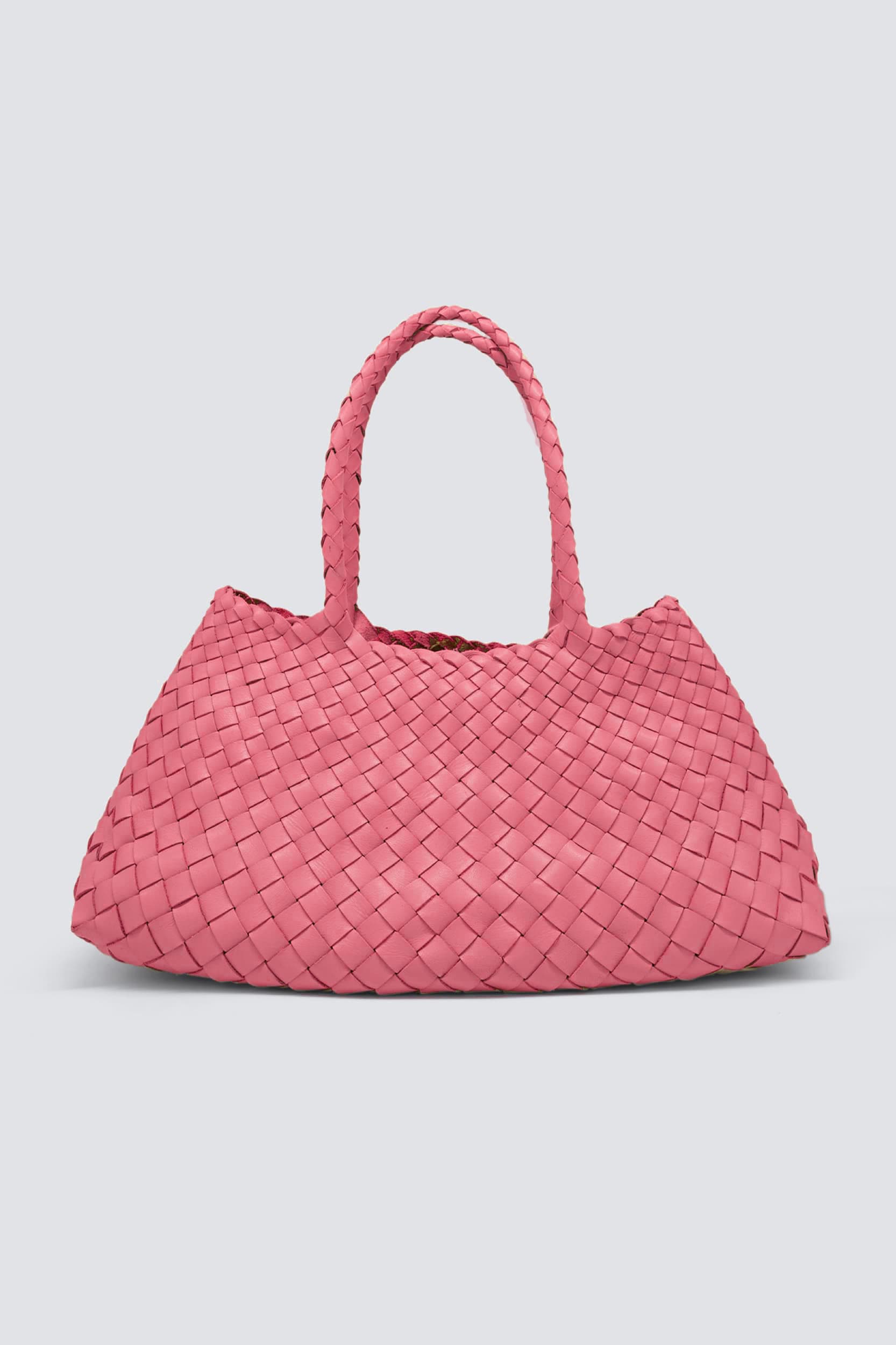 Dragon Diffusion - Santa Croce Big Strawberry Woven Leather Bag