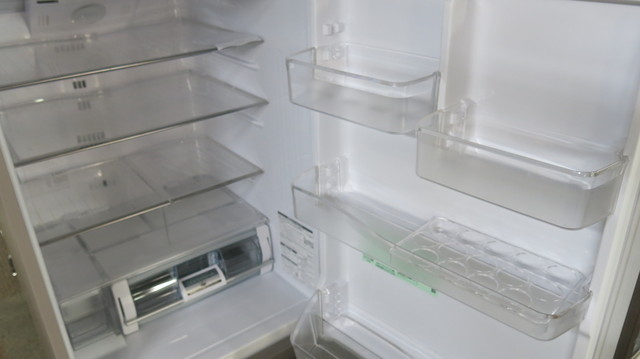 中古 日立 2015年製 ノンフロン冷凍冷蔵庫 片開き5ドア R-S4200F(XN)型