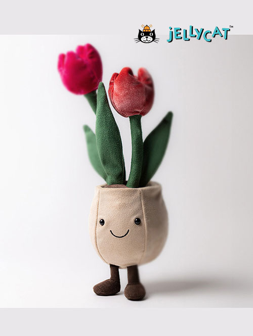 Jellycat ジェリーキャット Amuseables Tulip Pot チューリップ ポット