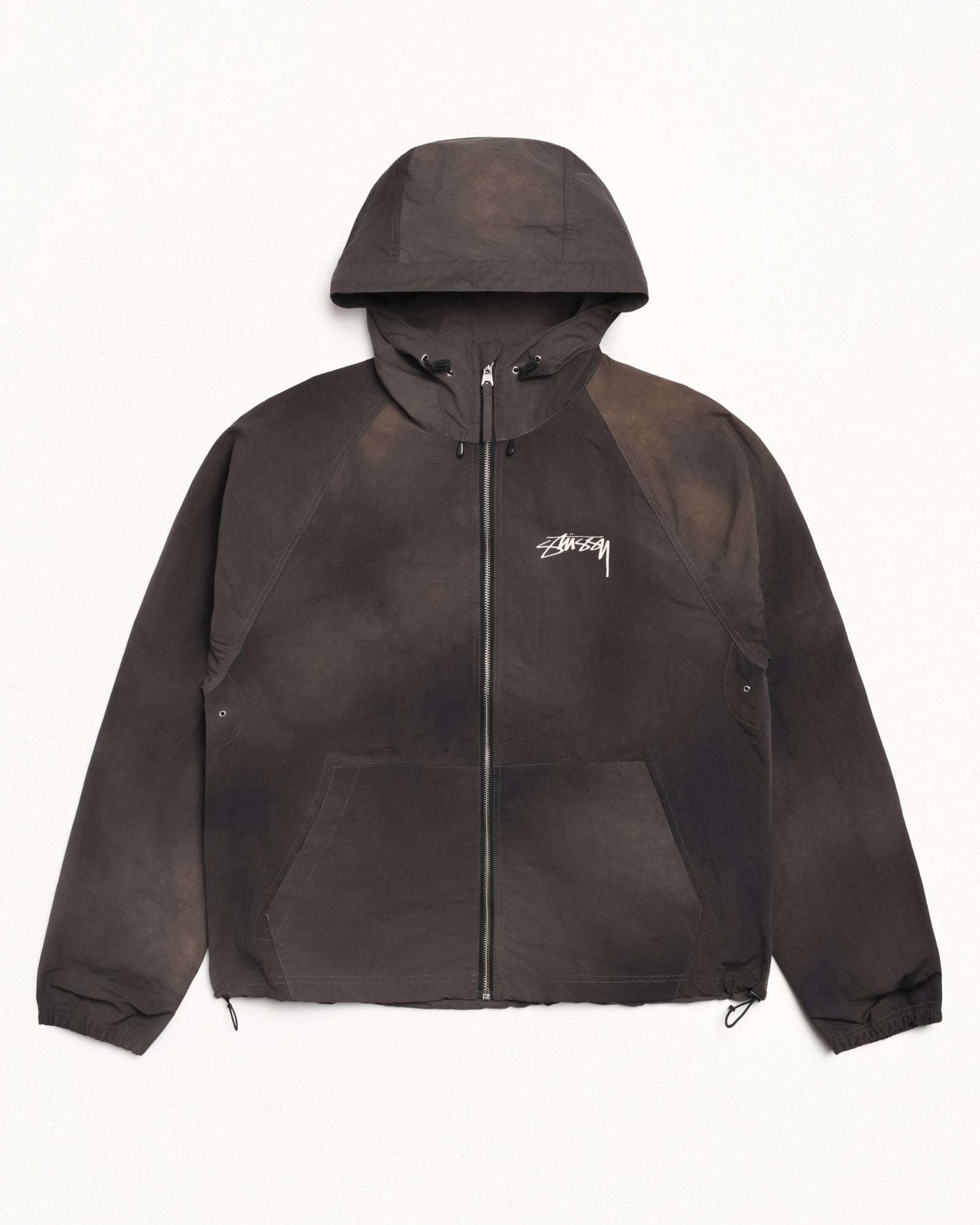Beach Shell Wave Dye – Black | Outerwear | Stüssy Europe