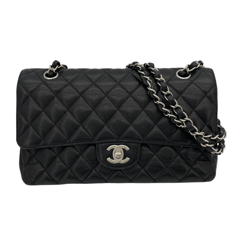 シャネル CHANEL マトラッセ25 A01112 25番台 ブラック SV金具