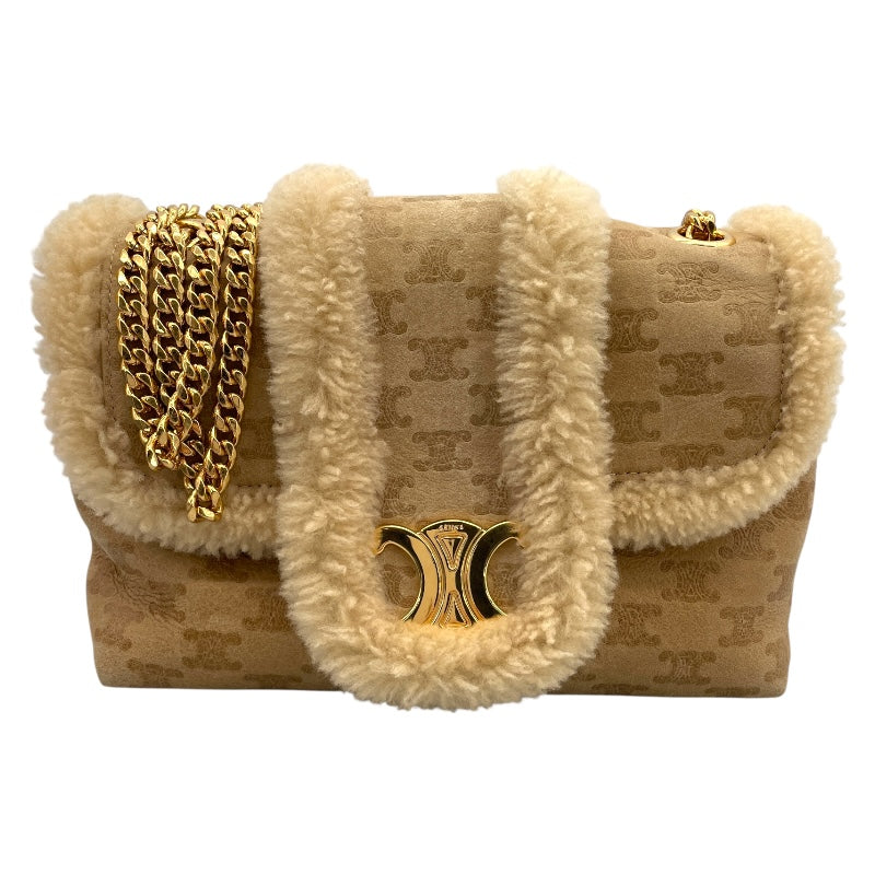 セリーヌ CELINE ヴィクトリア ファー レディース ショルダーバッグ