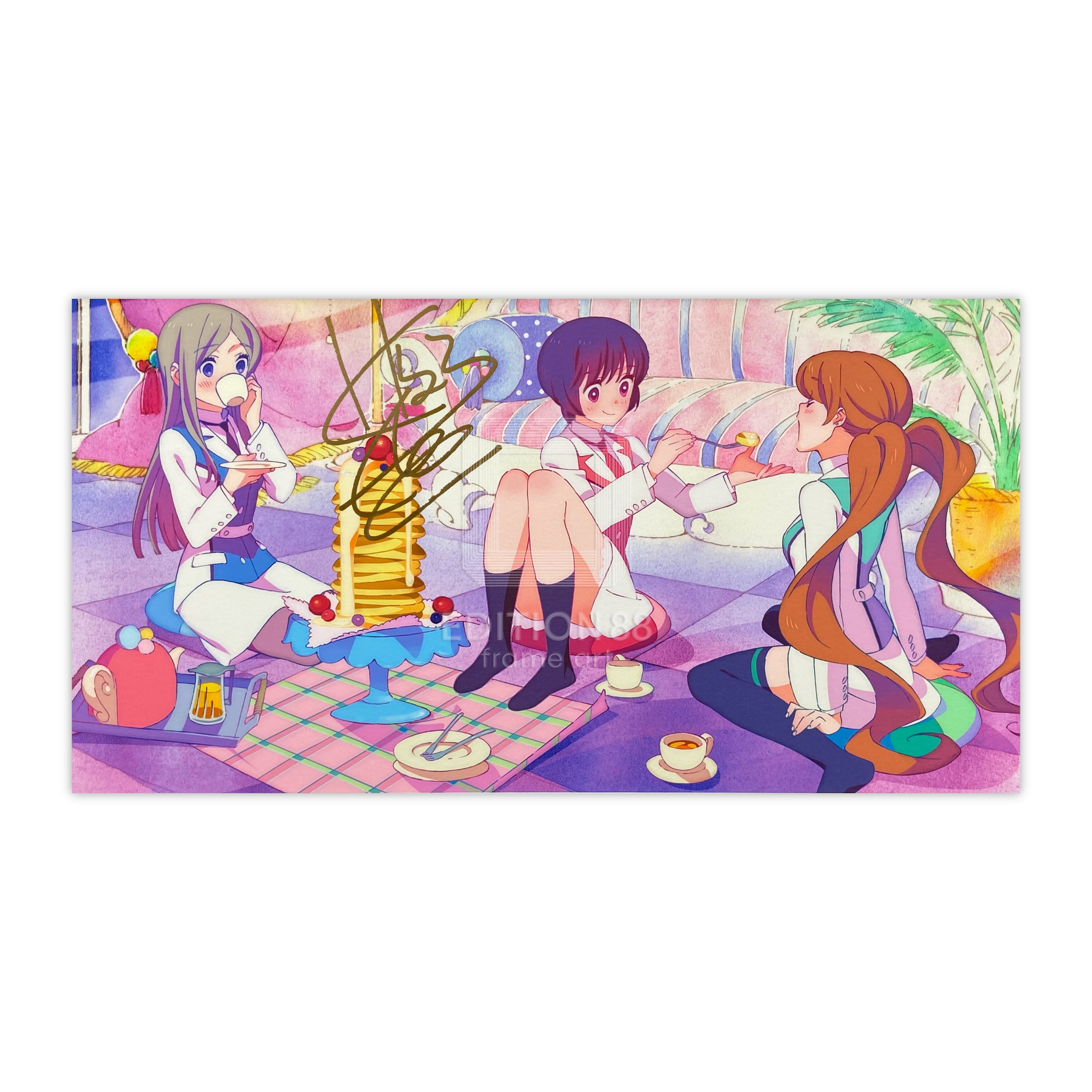 ユリ熊嵐」88グラフ3『エンディング1』プラチナ版(幾原邦彦直筆サイン