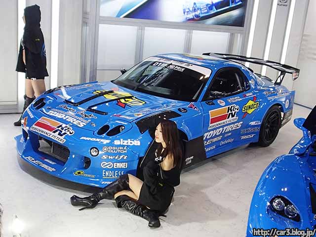 4ローター13BのドリフトマシンRE雨宮K&N D1 RE4rotor FD3S【D1