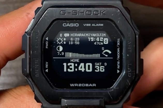 釣り時計】G-SHOCK GBX-100NSを1年間使用したらコスパ最高の釣り時計