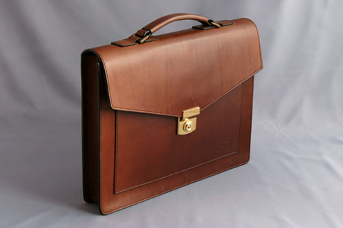 定番バッグ：ブリーフケースA4／革工房 バロール