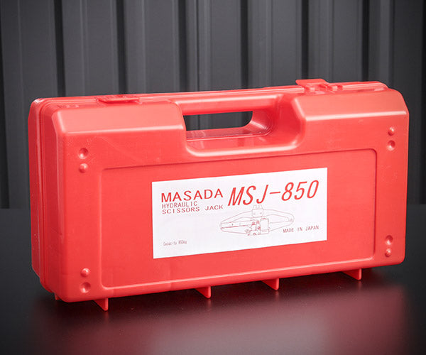 メーカー直送品] マサダ 油圧式ジャッキ パンタグラフジャッキ MSJ-850