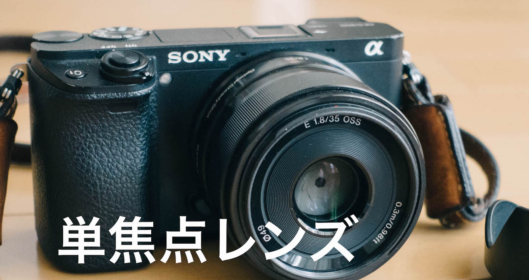SONY ミラーレスα6500,α6300,α6000などの単焦点レンズおすすめ9選