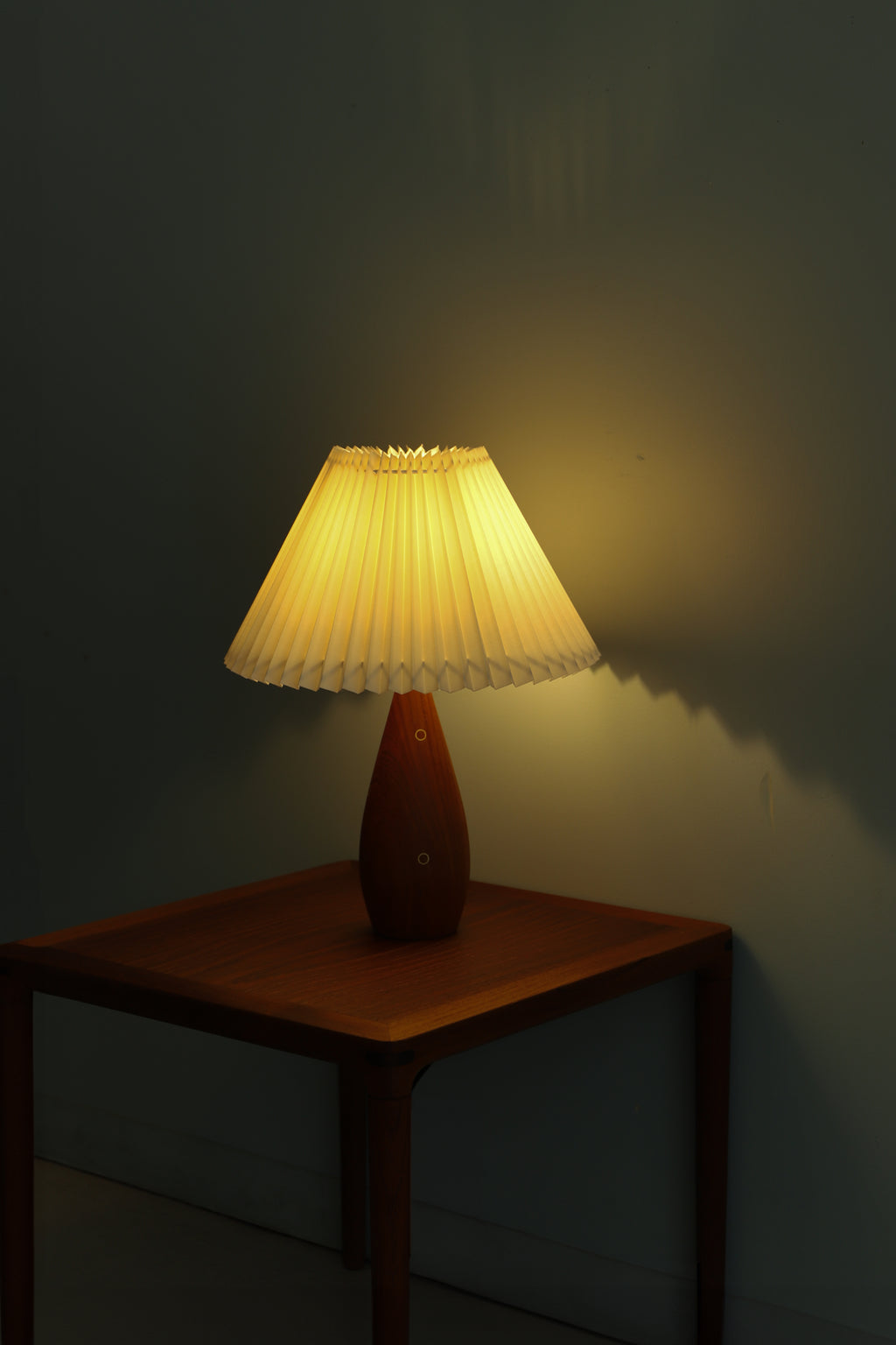 デンマークヴィンテージ テーブルランプ チーク材 照明/Danish Vintage